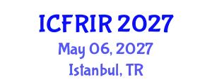 International Conference on Flood Recovery, Innovation and Response (ICFRIR) May 06, 2027 - Istanbul, Turkey