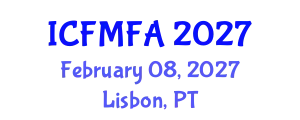 International Conference on Fluid Mechanics and Flow Analysis (ICFMFA) February 08, 2027 - Lisbon, Portugal