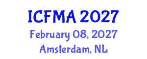International Conference on Fluid Mechanics and Applications (ICFMA) February 08, 2027 - Amsterdam, Netherlands