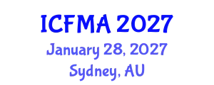 International Conference on Fluid Mechanics and Applications (ICFMA) January 28, 2027 - Sydney, Australia