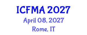 International Conference on Fluid Mechanics and Applications (ICFMA) April 08, 2027 - Rome, Italy