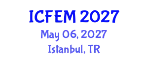 International Conference on Food Engineering and Management (ICFEM) May 06, 2027 - Istanbul, Turkey