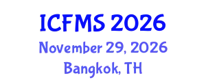 International Conference on Food Manufacturing and Safety (ICFMS) November 29, 2026 - Bangkok, Thailand