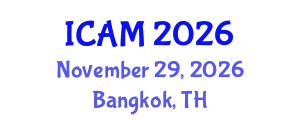 International Conference on Applied Mathematics (ICAM) November 29, 2026 - Bangkok, Thailand
