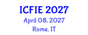 International Conference on Fuzzy Information and Engineering (ICFIE) April 08, 2027 - Rome, Italy