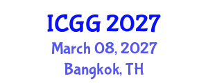 International Conference on Geography and Geosciences (ICGG) March 08, 2027 - Bangkok, Thailand