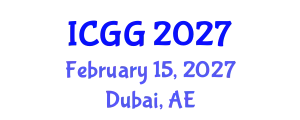 International Conference on Geography and Geosciences (ICGG) February 15, 2027 - Dubai, United Arab Emirates