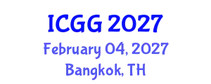 International Conference on Geography and Geosciences (ICGG) February 04, 2027 - Bangkok, Thailand