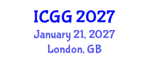 International Conference on Geography and Geosciences (ICGG) January 21, 2027 - London, United Kingdom