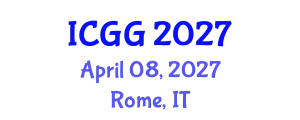 International Conference on Geography and Geosciences (ICGG) April 08, 2027 - Rome, Italy