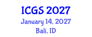 International Conference on Geological Sciences (ICGS) January 14, 2027 - Bali, Indonesia