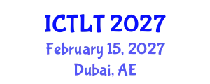 International Conference on Transportation and Logistics Technology (ICTLT) February 15, 2027 - Dubai, United Arab Emirates