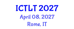International Conference on Transportation and Logistics Technology (ICTLT) April 08, 2027 - Rome, Italy
