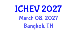 International Conference on Hybrid and Electric Vehicles (ICHEV) March 08, 2027 - Bangkok, Thailand