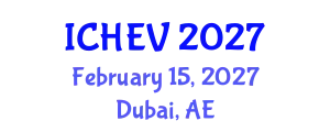 International Conference on Hybrid and Electric Vehicles (ICHEV) February 15, 2027 - Dubai, United Arab Emirates