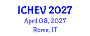 International Conference on Hybrid and Electric Vehicles (ICHEV) April 08, 2027 - Rome, Italy