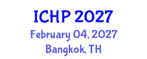 International Conference on Hydraulics and Pneumatics (ICHP) February 04, 2027 - Bangkok, Thailand