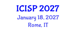 International Conference on Imaging and Signal Processing (ICISP) January 18, 2027 - Rome, Italy