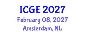 International Conference on Geological Engineering (ICGE) February 08, 2027 - Amsterdam, Netherlands
