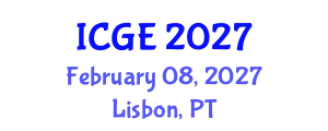 International Conference on Geological Engineering (ICGE) February 08, 2027 - Lisbon, Portugal