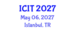 International Conference on Industrial Technology (ICIT) May 06, 2027 - Istanbul, Turkey