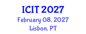 International Conference on Industrial Technology (ICIT) February 08, 2027 - Lisbon, Portugal