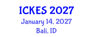 International Conference on Kinesiology and Exercise Sciences (ICKES) January 14, 2027 - Bali, Indonesia
