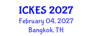 International Conference on Kinesiology and Exercise Sciences (ICKES) February 04, 2027 - Bangkok, Thailand