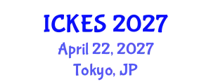 International Conference on Kinesiology and Exercise Sciences (ICKES) April 22, 2027 - Tokyo, Japan