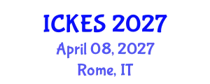 International Conference on Kinesiology and Exercise Sciences (ICKES) April 08, 2027 - Rome, Italy