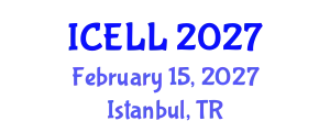International Conference on English Language and Linguistics (ICELL) February 15, 2027 - Istanbul, Turkey