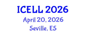 International Conference on English Language and Linguistics (ICELL) April 20, 2026 - Seville, Spain