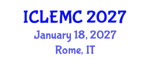 International Conference on Language Endangerment: Methodologies and Challenges (ICLEMC) January 18, 2027 - Rome, Italy