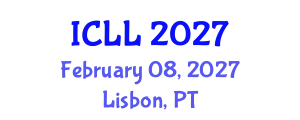 International Conference on Language Learning (ICLL) February 08, 2027 - Lisbon, Portugal