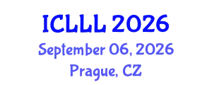International Conference on Languages, Literature and Linguistics (ICLLL) September 06, 2026 - Prague, Czechia