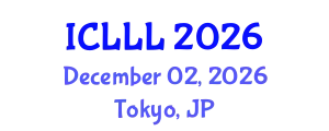 International Conference on Languages, Literature and Linguistics (ICLLL) December 02, 2026 - Tokyo, Japan