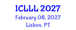 International Conference on Languages, Literature and Linguistics (ICLLL) February 08, 2027 - Lisbon, Portugal