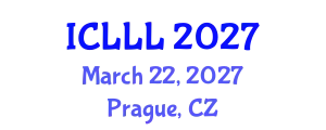 International Conference on Languages, Literature and Linguistics (ICLLL) March 22, 2027 - Prague, Czechia