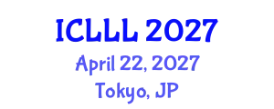 International Conference on Languages, Literature and Linguistics (ICLLL) April 22, 2027 - Tokyo, Japan