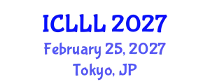 International Conference on Languages, Literature and Linguistics (ICLLL) February 25, 2027 - Tokyo, Japan
