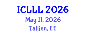 International Conference on Languages, Literature and Linguistics (ICLLL) May 11, 2026 - Tallinn, Estonia