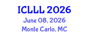 International Conference on Languages, Literature and Linguistics (ICLLL) June 08, 2026 - Monte Carlo, Monaco