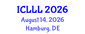 International Conference on Languages, Literature and Linguistics (ICLLL) August 14, 2026 - Hamburg, Germany