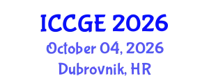 International Conference on Civil and Geological Engineering (ICCGE) October 04, 2026 - Dubrovnik, Croatia
