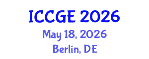International Conference on Civil and Geological Engineering (ICCGE) May 18, 2026 - Berlin, Germany