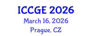 International Conference on Civil and Geological Engineering (ICCGE) March 16, 2026 - Prague, Czechia