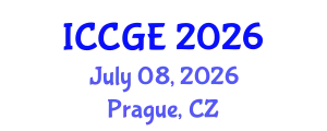 International Conference on Civil and Geological Engineering (ICCGE) July 08, 2026 - Prague, Czechia
