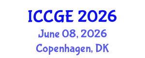 International Conference on Civil and Geological Engineering (ICCGE) June 08, 2026 - Copenhagen, Denmark