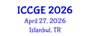 International Conference on Civil and Geological Engineering (ICCGE) April 27, 2026 - Istanbul, Turkey