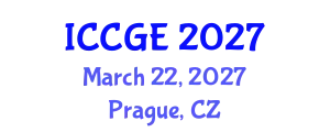 International Conference on Civil and Geological Engineering (ICCGE) March 22, 2027 - Prague, Czechia